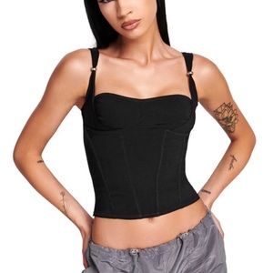 IAMGIA IDEZ CORSET BLACK